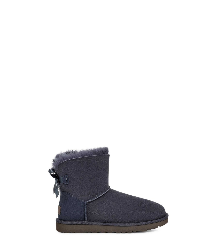 Naiset UGG Klassiset saappaat | Mini Bailey Bow Ii Eve Sininen