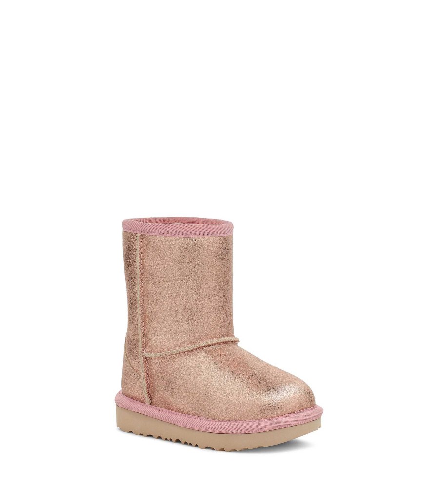 Lapset UGG saappaat | Classic Ii Metallic Glitter Ruusukulta