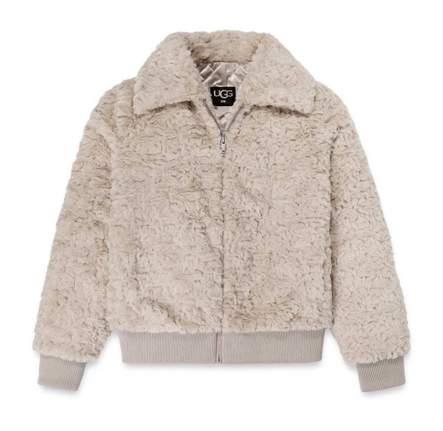 Naiset UGG RTW Collection | Viviana Bomber Jackefaux Fur Atq