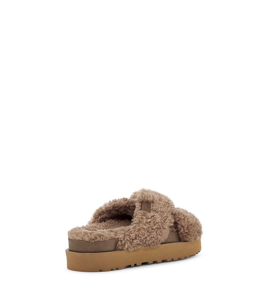 Naiset UGG Tohvelit | Fuzz Sugar Cross Slide,Ugg Hickory