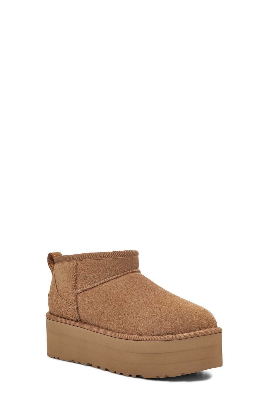 Naiset UGG Klassiset saappaat | Klassinen Ultra Mini Platform, Ugg Kastanja