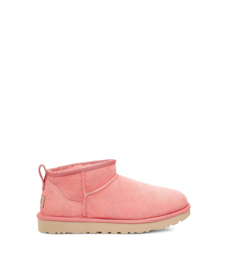 Naiset UGG Klassiset saappaat | Klassinen Ultra Mini Pink Blossom