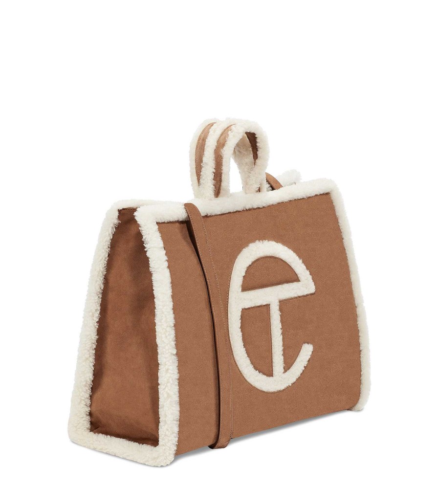 Naiset UGG Asusteet | Ugg X Telfar Large Shopper Kastanja