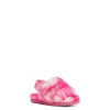 Lapset UGG tossut | Fluff Yeah Slide Marble Pink Rose / Seashell Pink