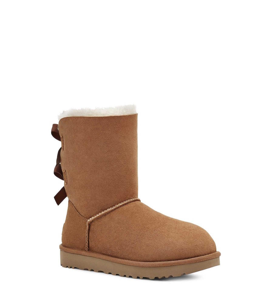 Naiset UGG Klassiset saappaat | Bailey Bow Ii, Ugg Kastanja