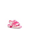 Lapset UGG tossut | Fluff Yeah Slide Marble Pink Rose / Seashell Pink